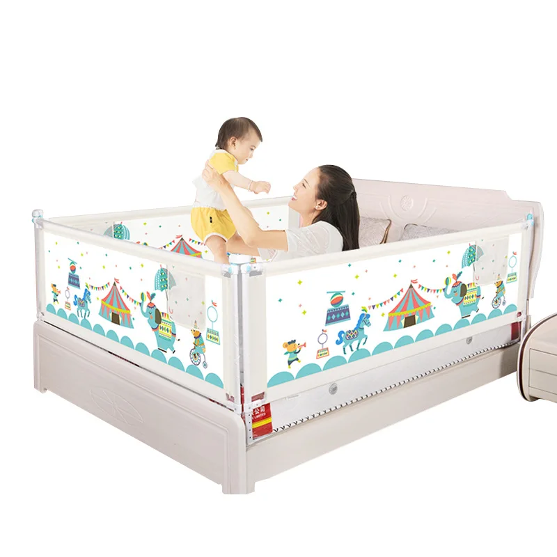 Crib Fence Baby Anti-fall Fence Children's Fence Protective Fence Baby Play Fence Bed Guard  Playpen for Baby