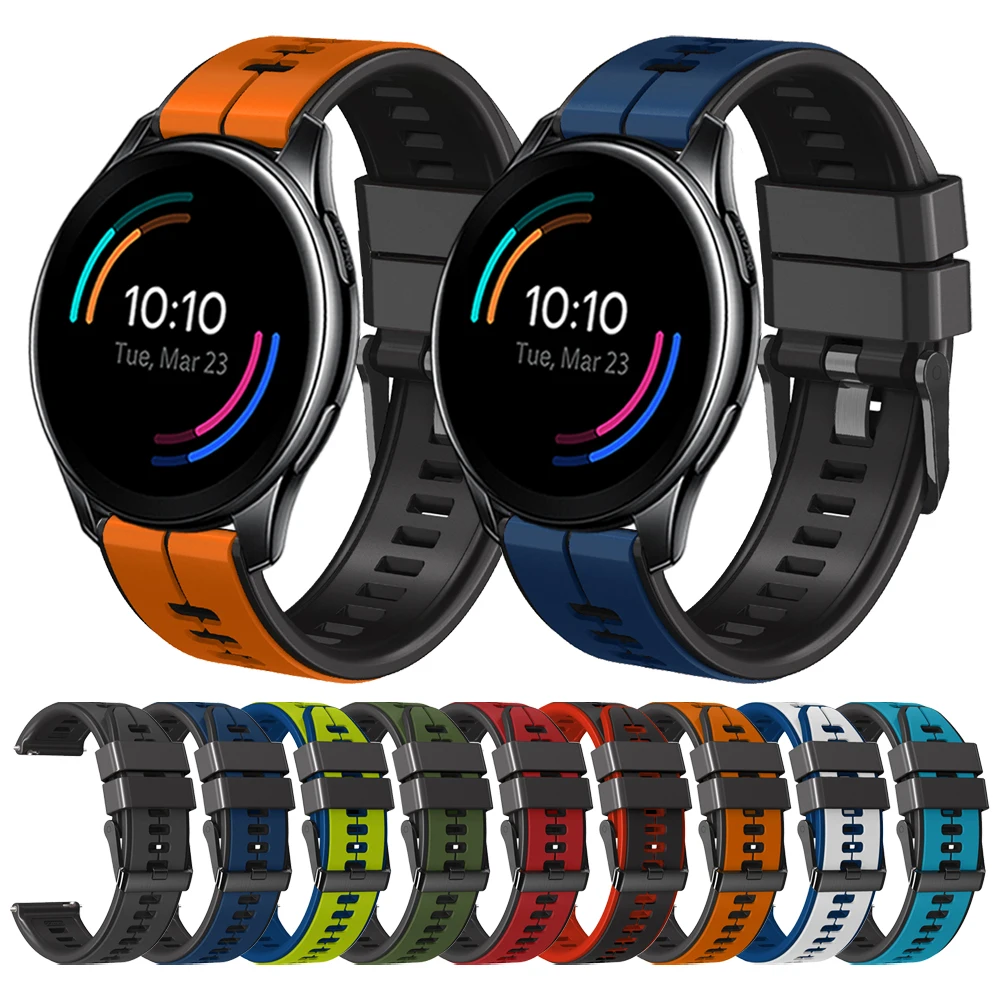 

Ремешок для часов One plus, силиконовый браслет для смарт-часов Oneplus, аксессуары для наручных часов