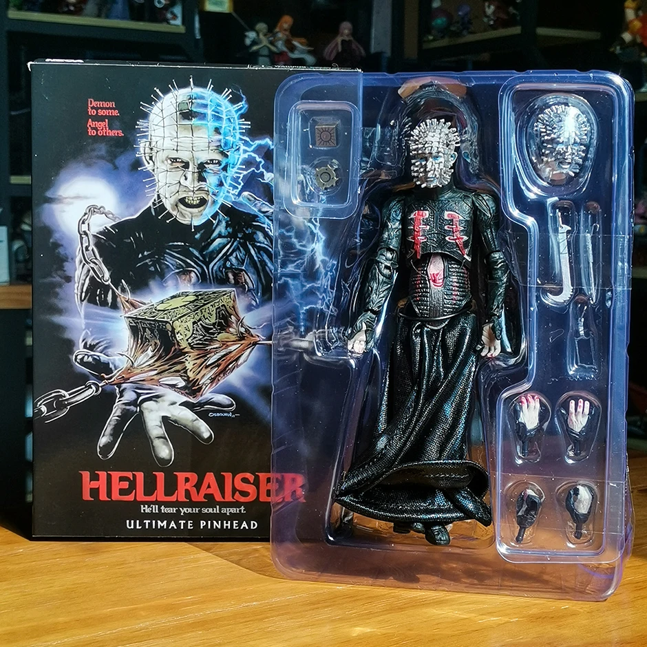 

NECA Hellraiser Pinhead Ultimate экшн-фигурка, модель куклы, креативный подарок, коллекционная игрушка