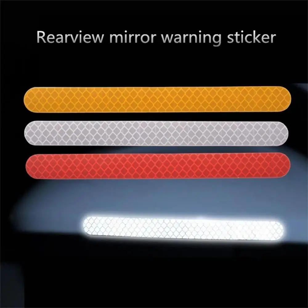 

Safety Auto Reflective Sticker 2pcs Reflective Warning Reflective Car Sticker Universal Car Stickers Car-styling Accessories