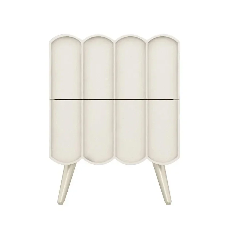 Минималистичный белый ночной столик дешевый скандинавский модный для спальни в