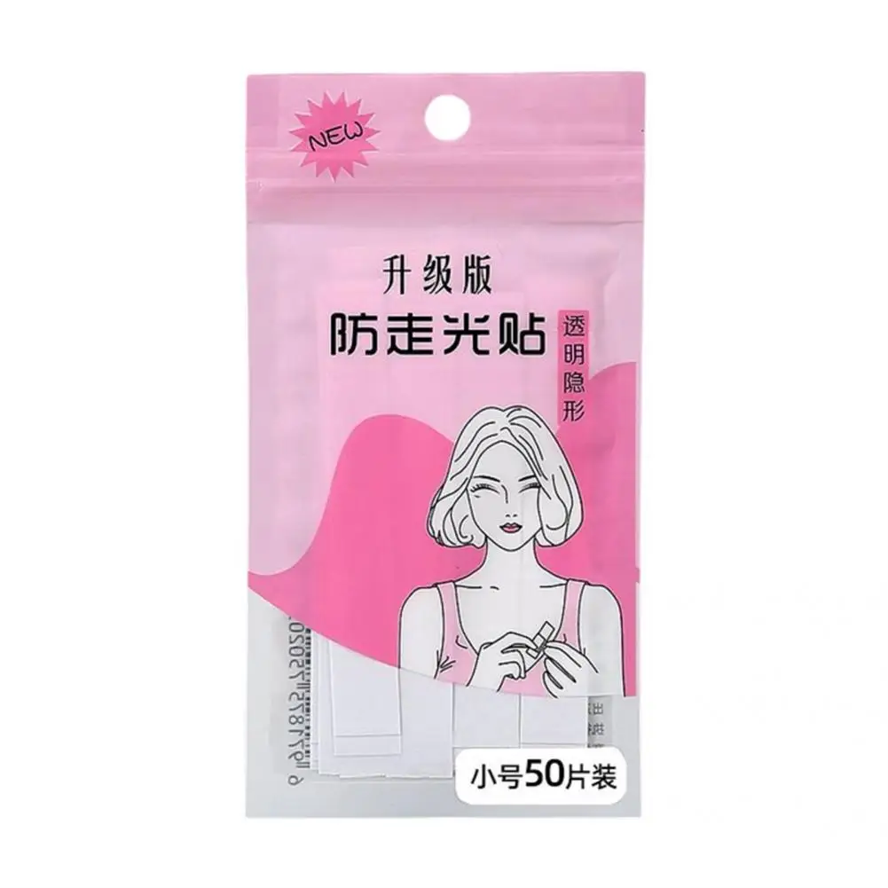 

50Pcs/Bag Body Tape Tidy Cute Easy to Clean Double Sided Woman Fashion Tape Clothes Tape Daily Use