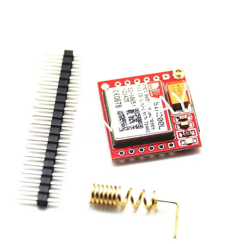 

Наименьший SIM800L GPRS GSM модуль карта MicroSIM Core плата Quad-band TTL Серийный порт