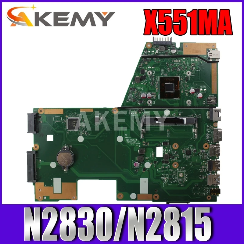 Материнская плата Akemy X551MA для ноутбука Asus X551M X551 F551MA D550M протестированная