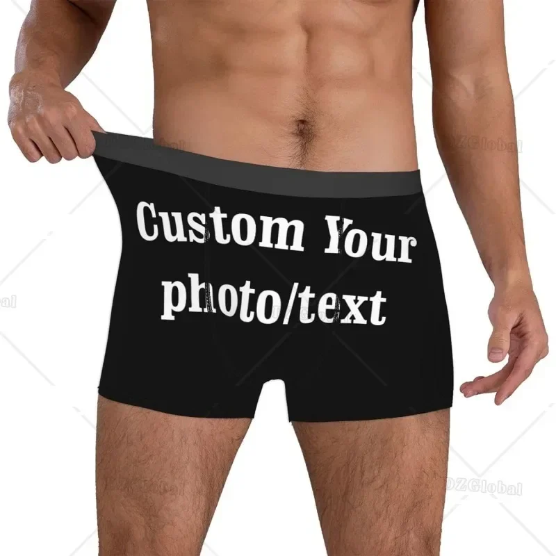 Боксеры мужские под заказ индивидуальное нижнее белье с изображением лица для