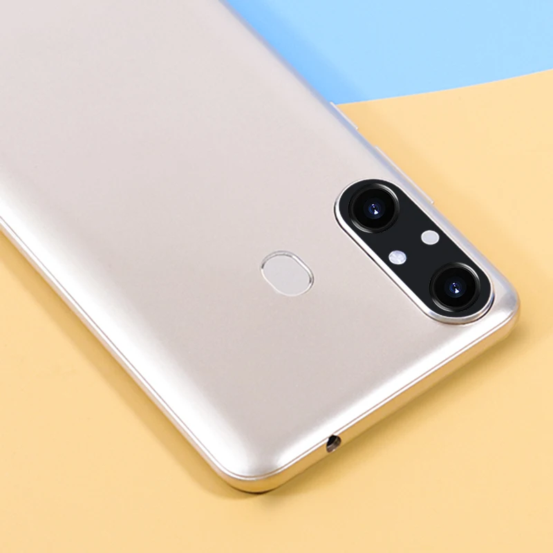 2023 New 6.24” Water Drop Screen cheap android Smartphone WCDMA GSM Fingerprint unlocked Mobile Phones celulares free shipping