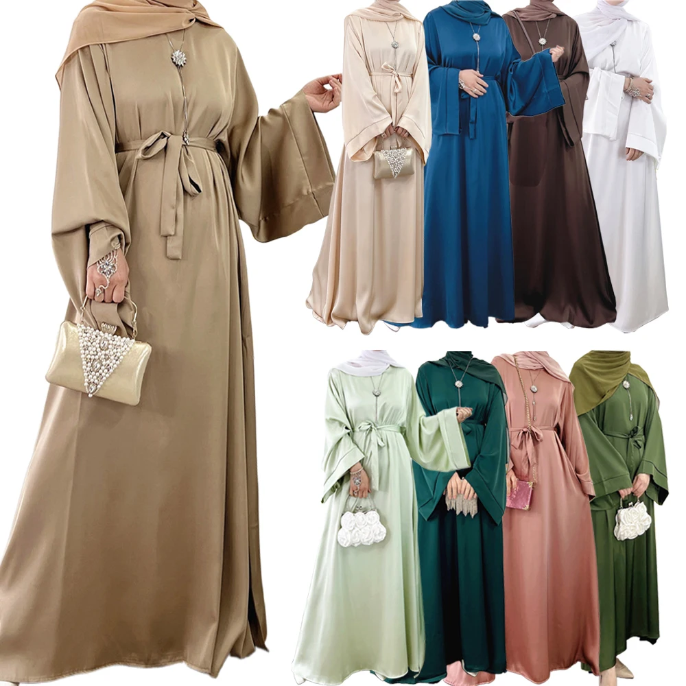 

Ramadan Kaftan Dubai Abaya Turkey Muslim Women Hijab Dress Islam Caftan Marocain Dresses Vestidos Eid Mubarak Robe Femme Abayas