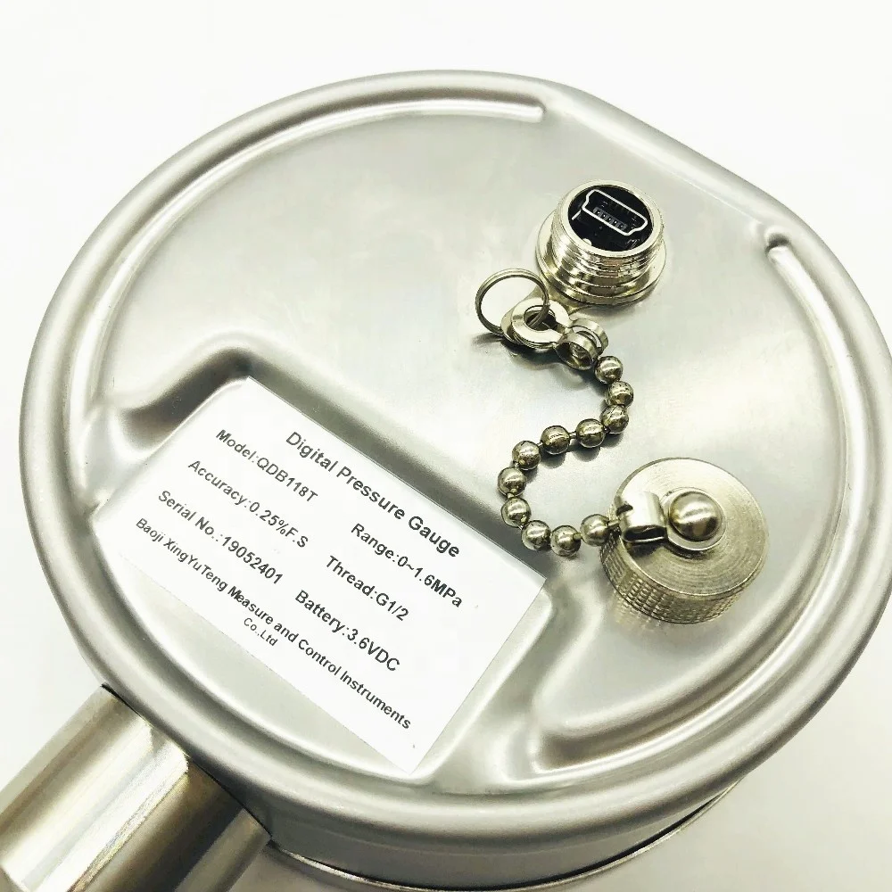 

Battery-powered USB Pressure Data Logger Digital Pressure Gauge With Data Logger