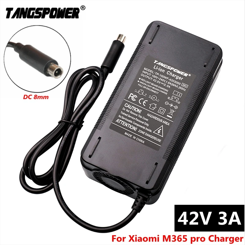 

42V 3A Lithium Battery Charger For Xiaomi M365 pro Electric Scooter Charger for Ninebot Es1 Es2 Es4 Battery Charger Fast Charge