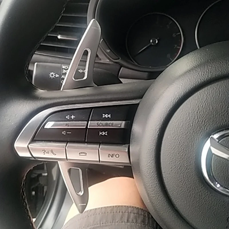 Для Mazda Mazda3 Axela CX30 CX-30 2020 2021 алюминиевые автомобильные переключатели рукоятки
