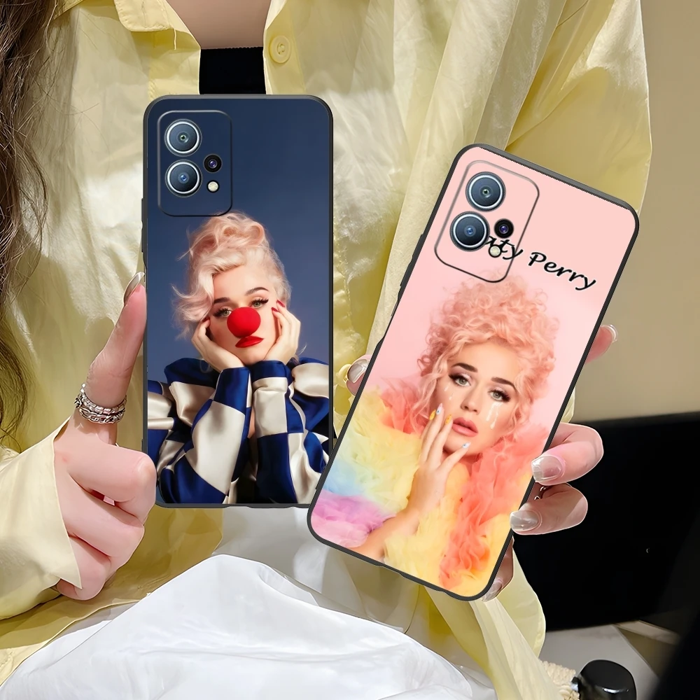 Fashion Perry Mobile Cell Phone Case for Huawei P60 P50 P40 P30 P20 P10 P9 P8 Pro Lite Plus Black Soft Cover Shell