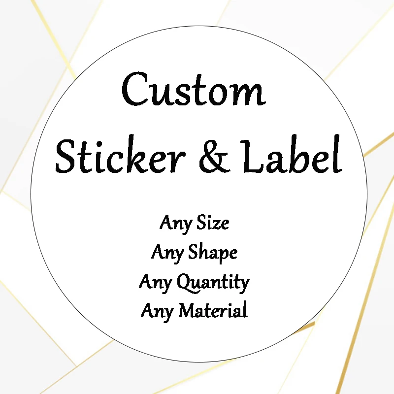 

Custom Sticker Customized Logos Wedding Birthdays Stickers Design Your Own Personalize Stickers Cartoon Stickers DIY stickers