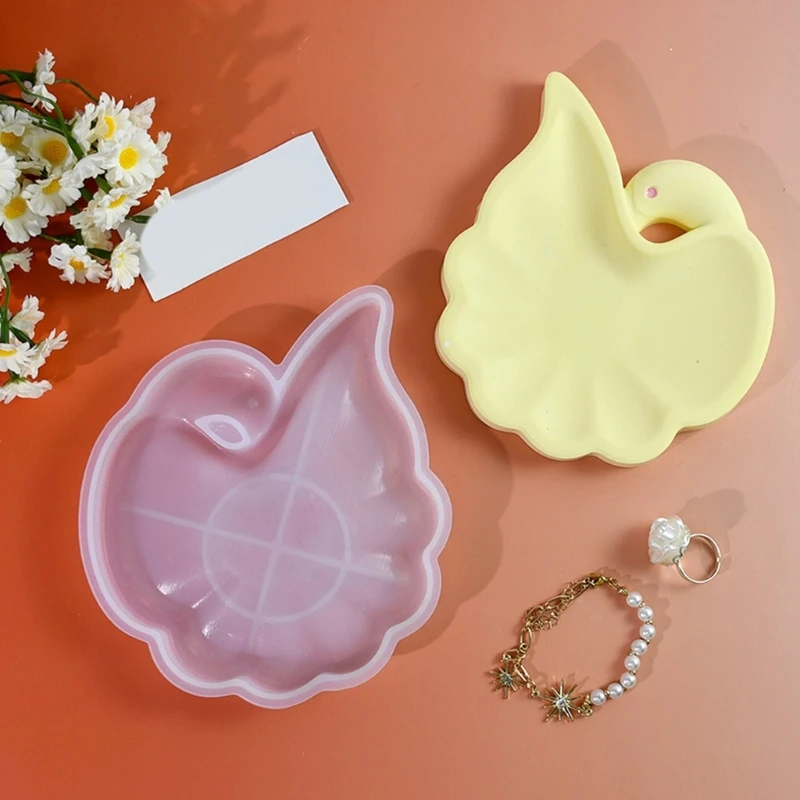 652F формы для рукоделия из смолы форма Лебедя смоляная декоративные подносов