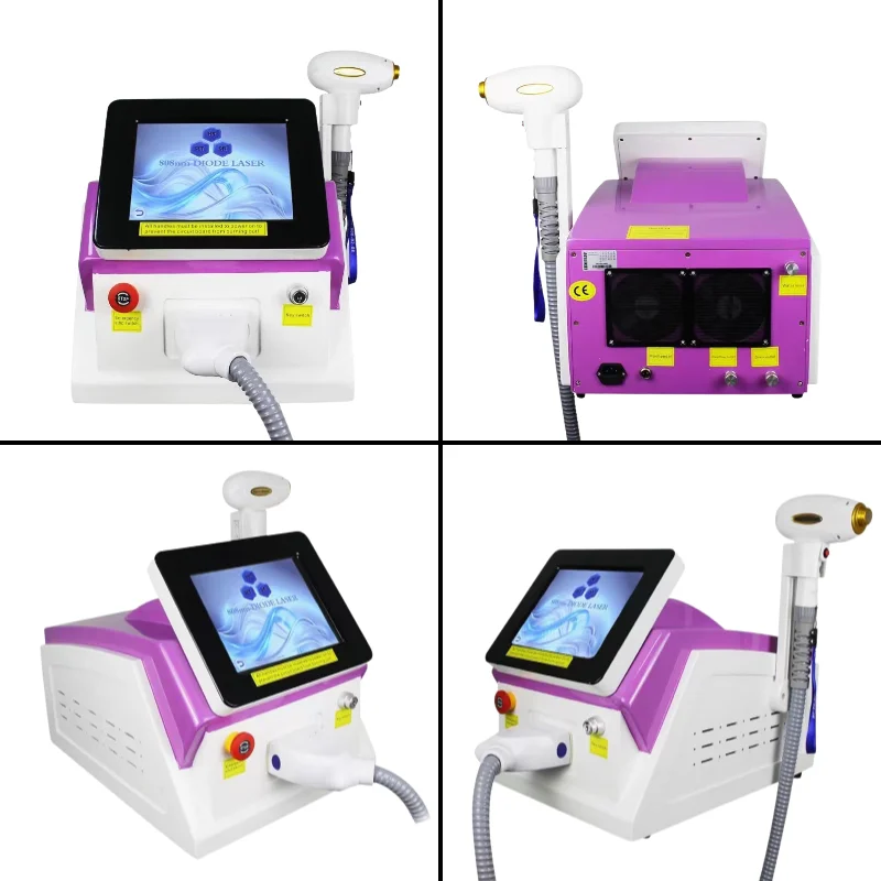 Диодный лазерный аппарат для удаления волос с несколькими длинами волн 755 808 1064 нм