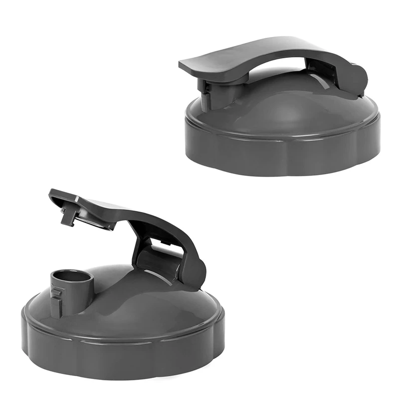 

Blender Cups Flat Lid And Flip Top To-Go Lid Replacement Parts For Nutribullet Blender Juicer 600W/900W