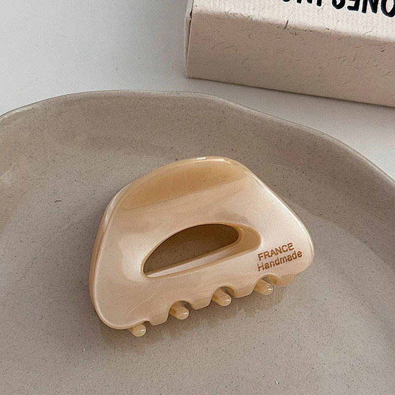 Женская Изысканная версия Золотая этикетка маленькая полукруглая ацетатная