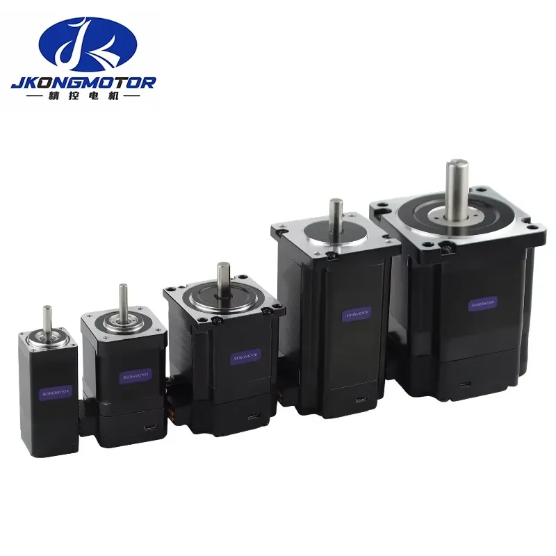 Фото Шаговый серводвигатель Jkongmotor с интегрированным CANopen, 0.55-3 Н·м, Nema 11, 17, 23, 24, 34 для офисной автоматизации №2