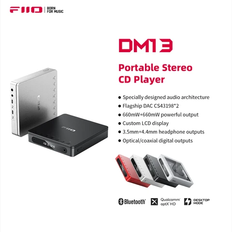 FiiO DM13 Портативный CD-плеер