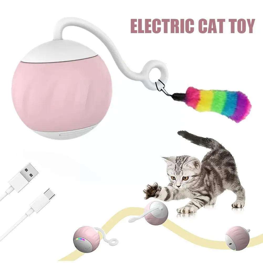 

Интерактивные игрушки для кошек, мяч с дистанционным управлением для кошек, движущаяся игрушка для кошек, электрическая игрушка для кошек, автоматическая игрушка для кошек с искусственным товаром S7U1