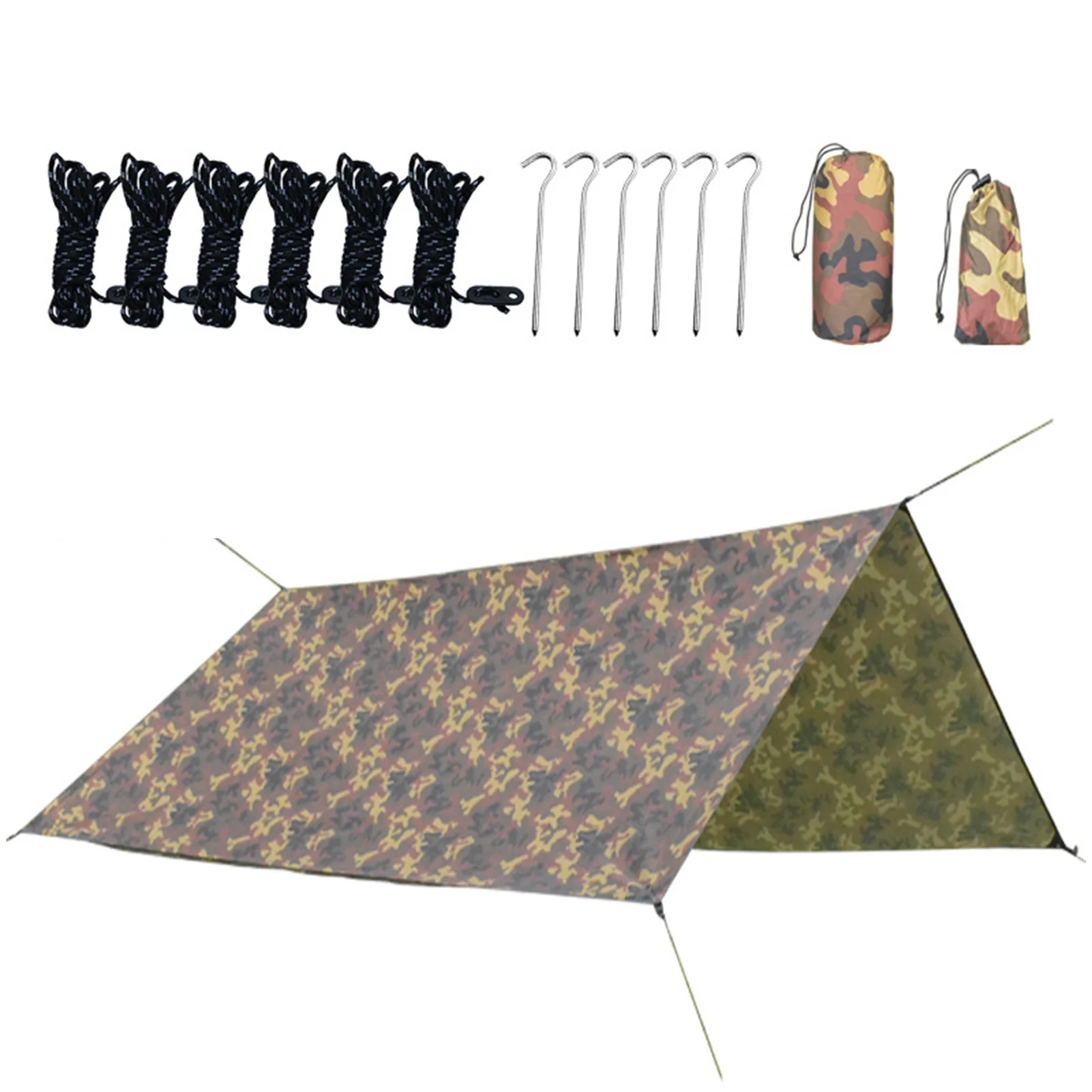 

Awning Waterproof Tarp Tent Shade Ultralight Garden Canopy Sunshade Outdoor Camping Hammock Tourist Beach Sun Shelter