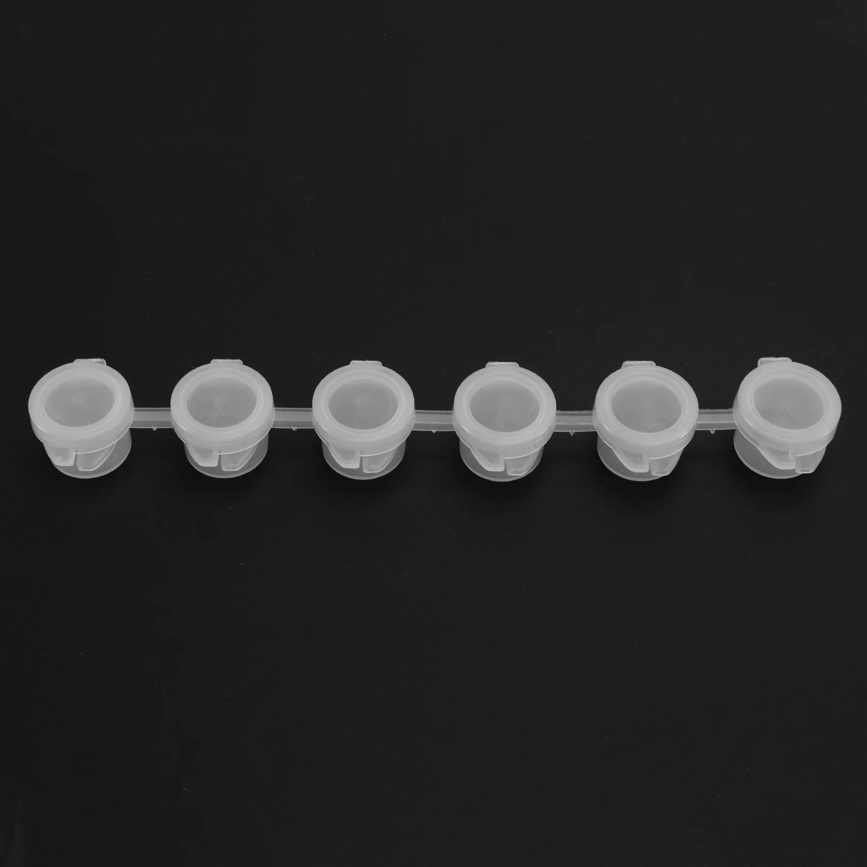 Пустой горшок для краски 240 шт. 40 полосок акриловый мини-контейнер полоски