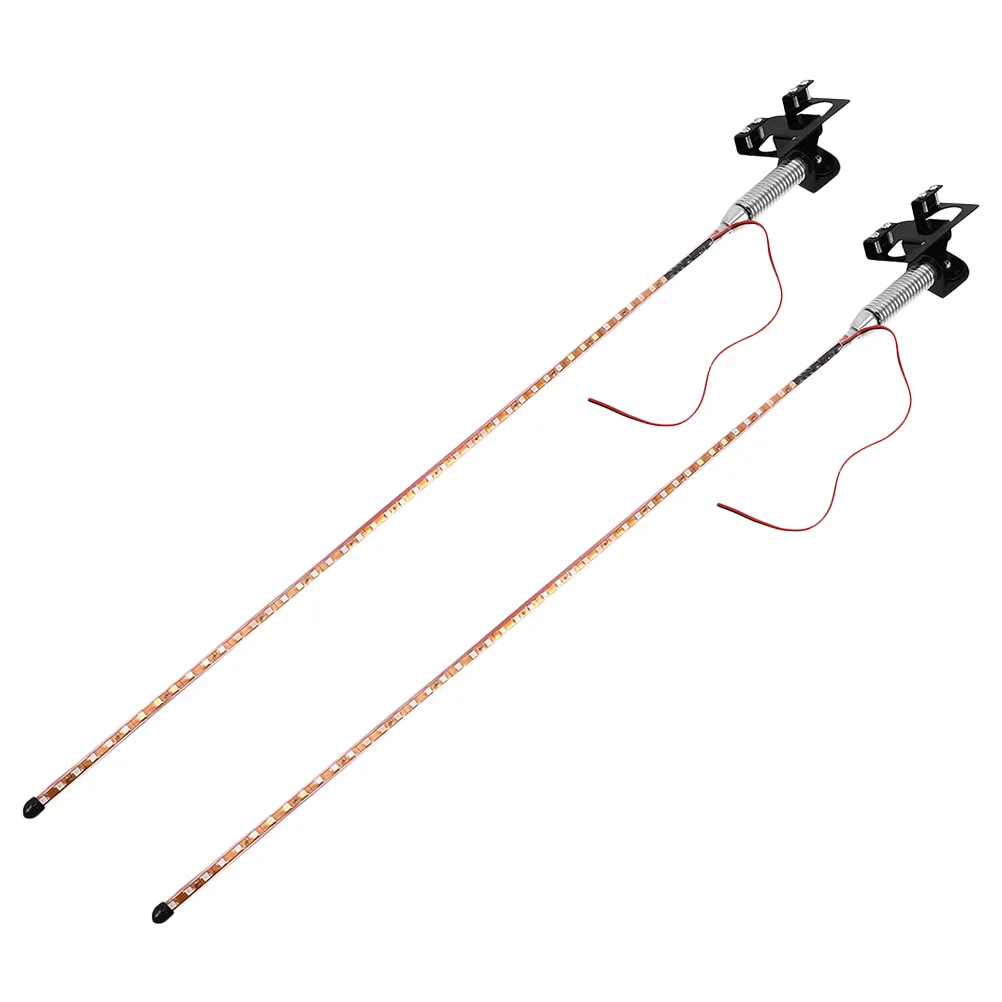 

2Pcs Practical Premium Antenna Lamp Flashing Whip Lamp Chasing