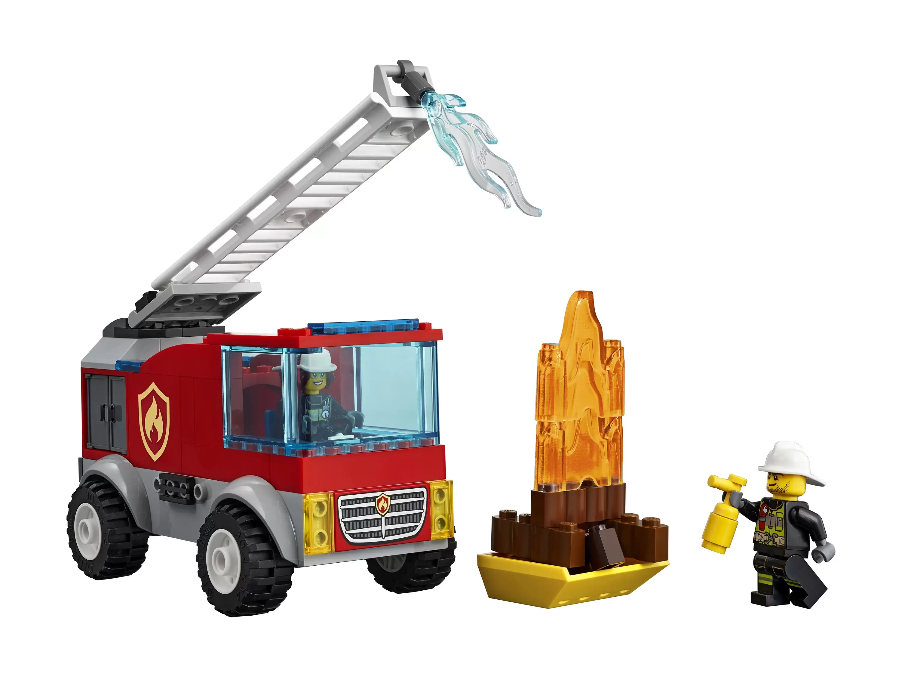 Конструктор LEGO City (Сити) 60280 Пожарная машина с лестницей 4+ | Игрушки и хобби