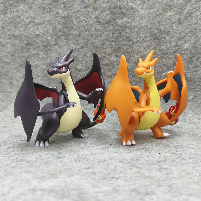 Экшн-фигурка Pokemon Mega Evolution Charizard Y красная черная кукла из ПВХ аксессуары для