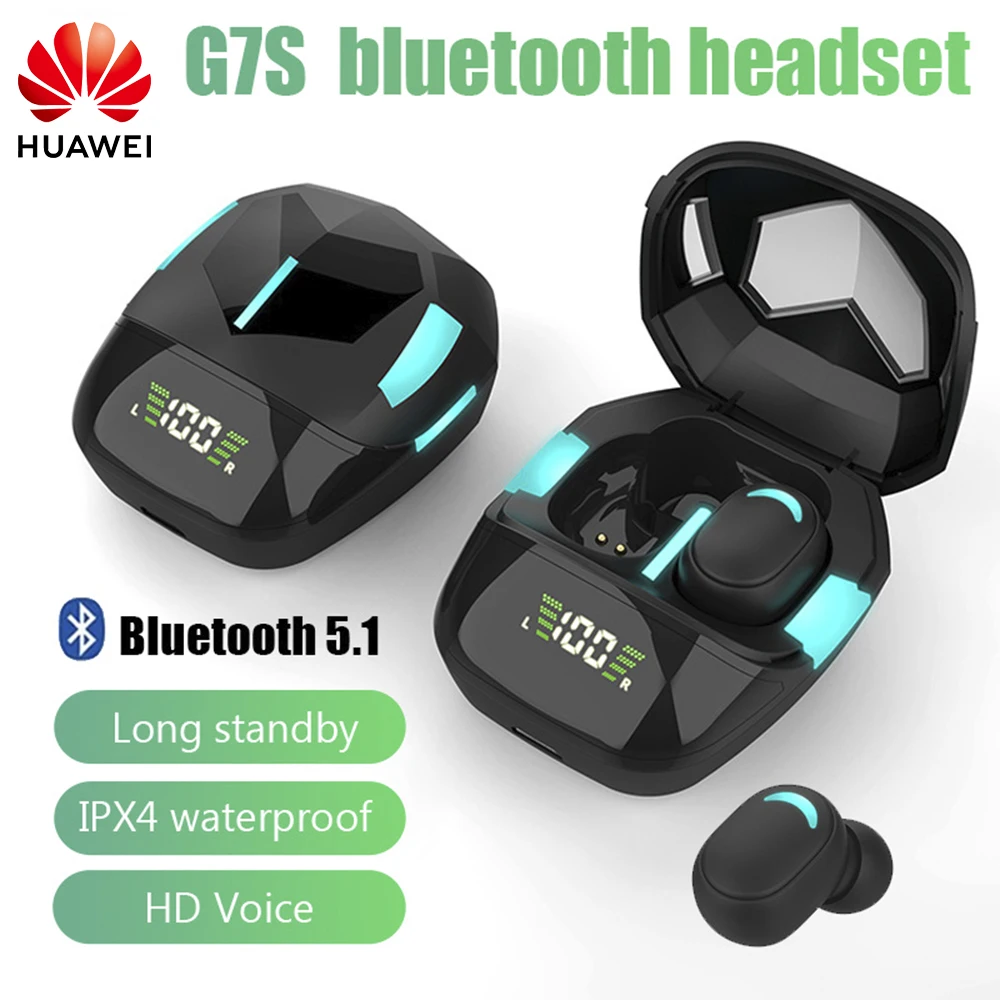 Игровые наушники Huawei buds 4 Pro, беспроводные наушники с Bluetooth, сенсорная подсветка, hi-fi звук, стерео Музыкальная гарнитура с микрофоном, наушники-вкладыши