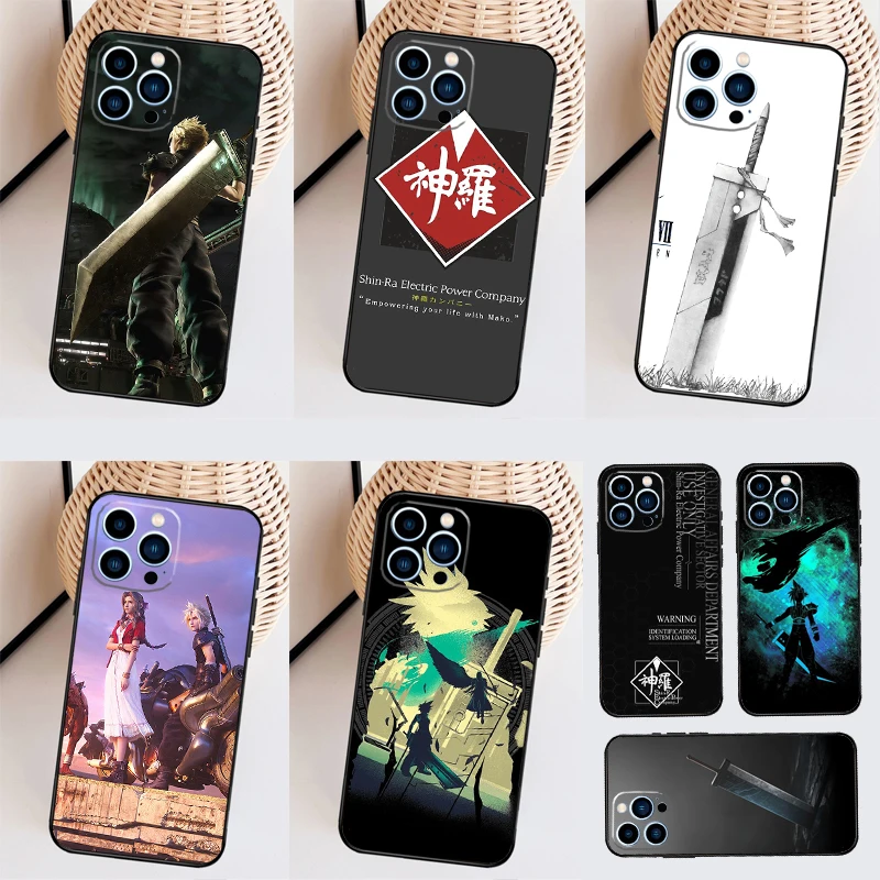 Фото Чехол Final Fantasy VII для ZTE Nubia Red Magic 10 11 9 8 8S 9S 10S Pro Plus 6 7 6S 7S Pro 5G 6R 10 Air Coque №1