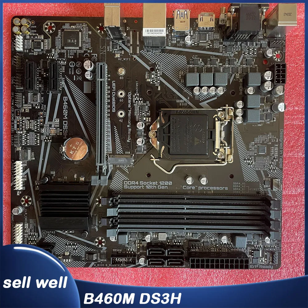 B460M DS3H для материнской платы G-i-g-a-b-y-t-e 1200pin 10-го поколения DDR4 PCIE3.0 6XSATA M.2 HDMI + DVI