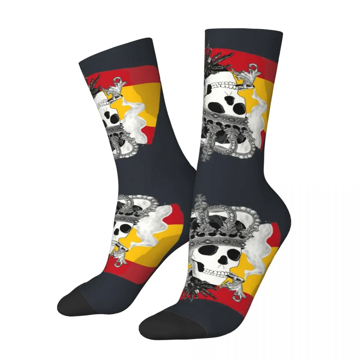 Мужские носки Happy Spain Fan Jersey ретро deportivo varion с узором для экипажа подарочные