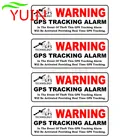 Автомобильная наклейка с GPS-трекером, 4 шт., ПВХ, водонепроницаемая Наклейка на окно мотоцикла, солнцезащитные наклейки дюйма, 10*4 см