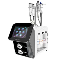 updated 7 in 1 warm small bubble hydrogen oxygen beauty machine skin analyzer cleaner jet lifting spray rejuvenation anti aging