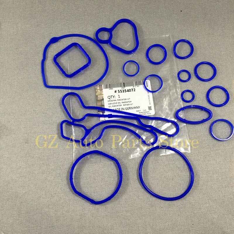 

Original Cooling System Oil Cooler Gasket Seals For Chevrolet Cruze Sonic Trax Orlando Soni Astra Vectra Zafira 55354072 2724577