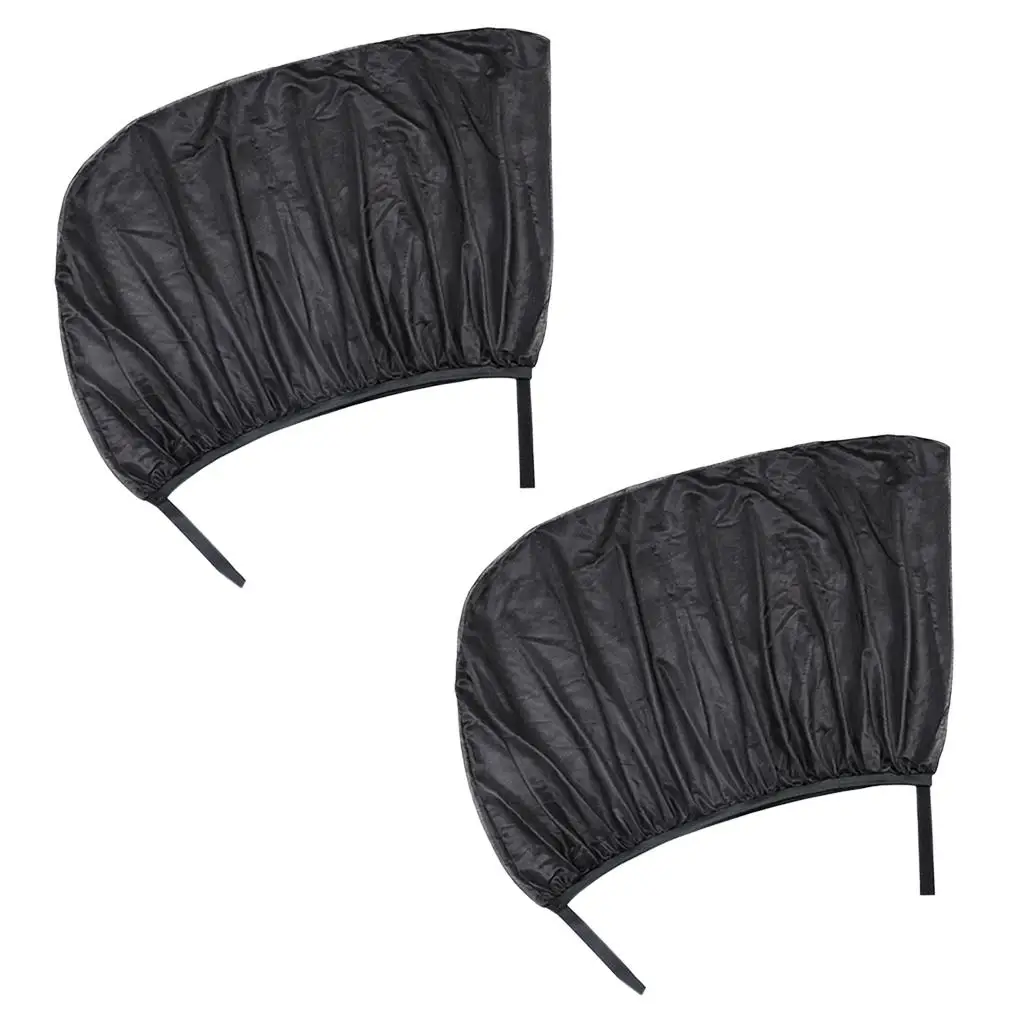 

Универсальный сетчатый Воздухопроницаемый задний сиденье для детей и малышей с окошком (2 шт.) подходит для большинства автомобилей