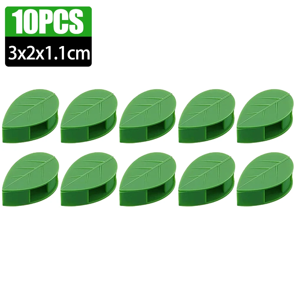 

Зелёный самоклеящийся зажим для растений