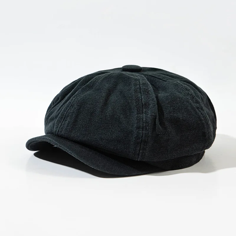 Women Girls Caps Vintage Beret Gatsby Ivy Collection Classic Newsboy Cabbie Twill Cotton Hats