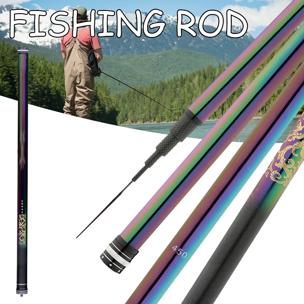 

Ultra Light Telescopic Fishing Pole Easy Carry Durable Fishing Supplies For Pond Lake Fishing