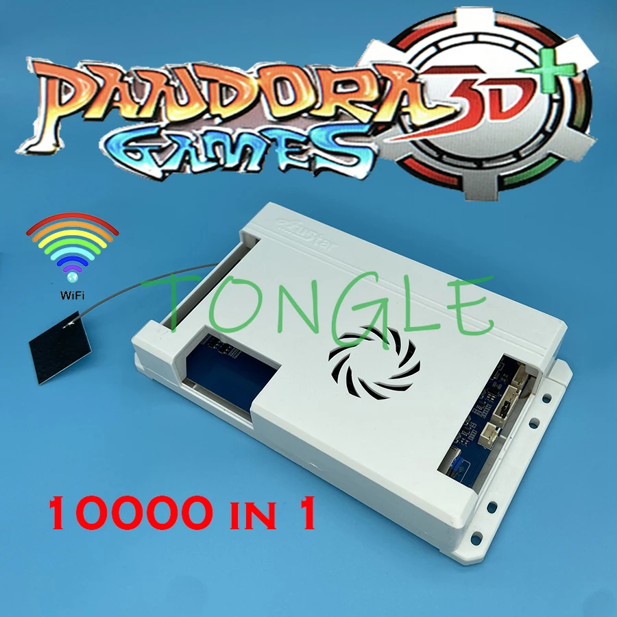 Pandora 3D Wifi 8000/10000 In 1 Games Retro Pandora Arcade Game PCB Box 250 * 3D Games HD VGA Output From Arcade Motherboard