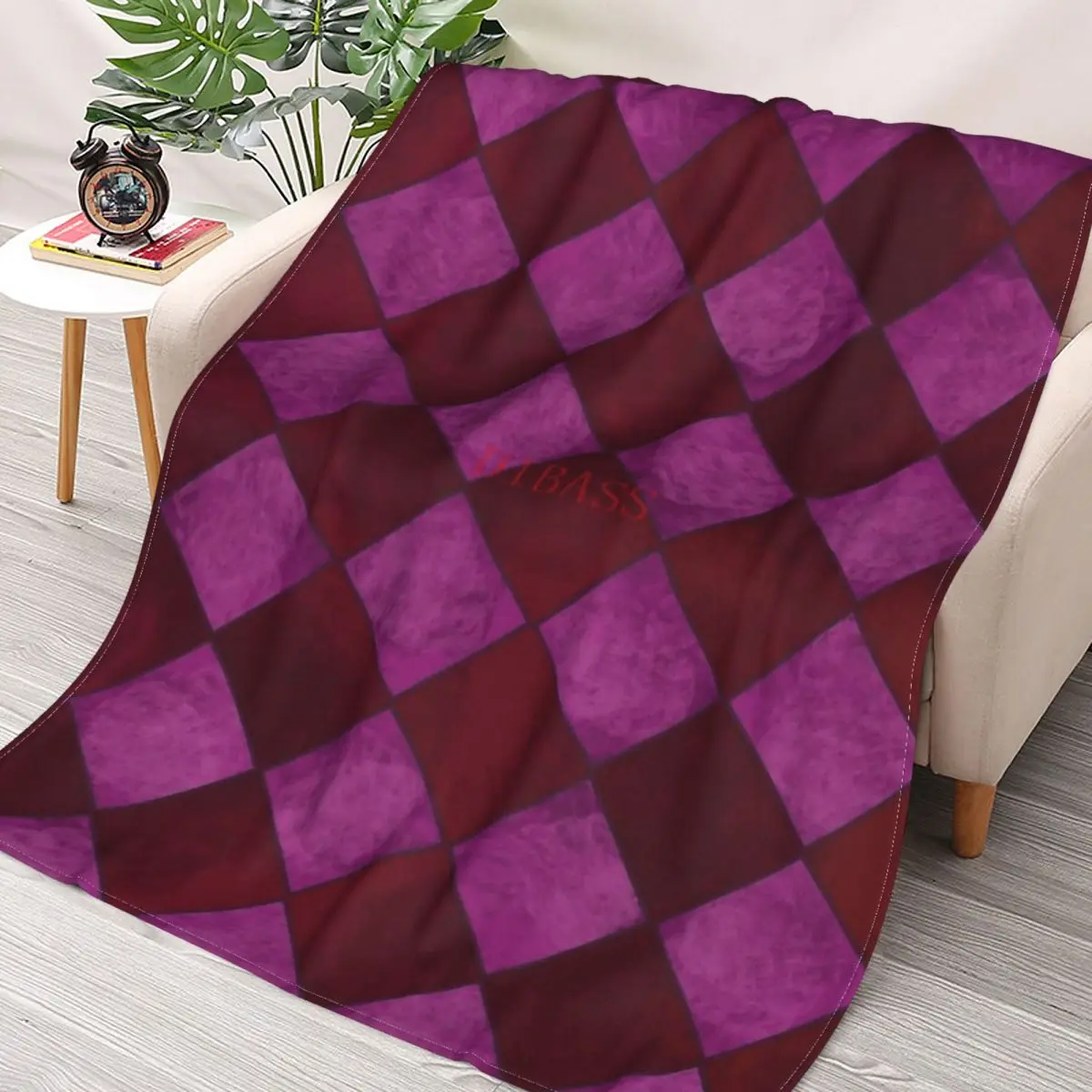 

Фланелевое покрывало Lili Zanotto ArgyleDiamond с 3D рисунком