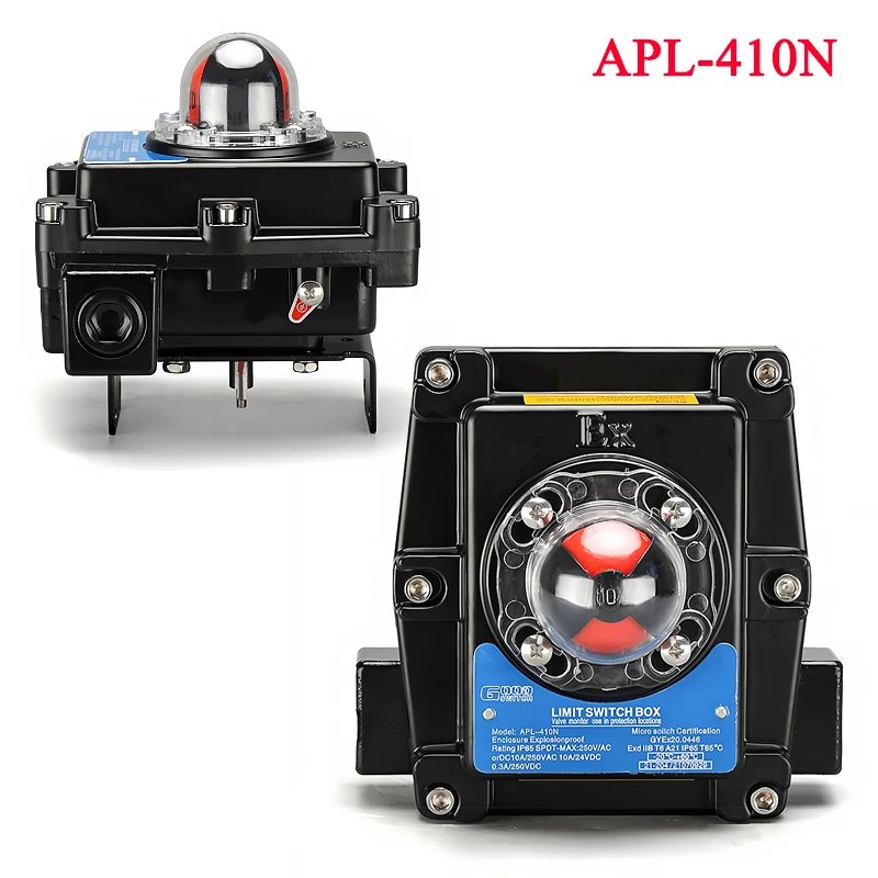 Фото Микропереключатель APL210N для пневматических приводов и клапанов 310N 410N с индикатором положения и обратной связью, взрывозащищенный, водонепроницаемый №3
