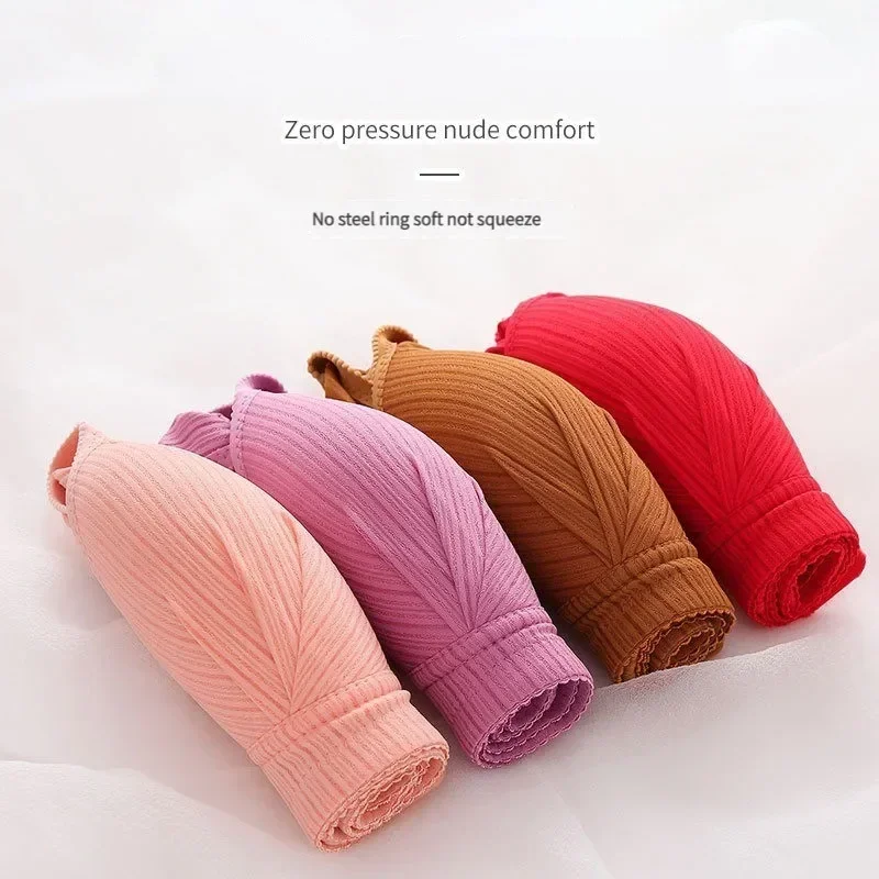 Нижнее белье с передней пряжкой для женщин бюстгальтер большого размера без