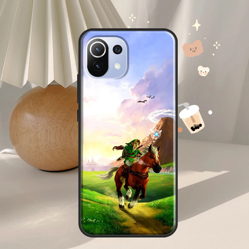 zeldas of legends phone case for poco x3 pro x4 pro f3 m3 m4 pro x3 gt cover for xiaomi 11t pro mi 11 lite free global shipping