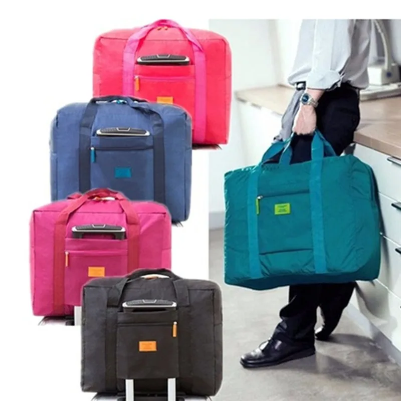 Portable Travel Bags Folding Unisex Large Capacity Bag Women Hand Luggage Business Trip WaterProof Bag Business Traveling Bags images - 6