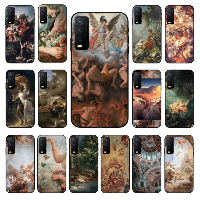 

Renaissance art Paint Case for VIVO Y31 Y21 Y70 Y21S Y20 Y72 1907 Y12 Y11S Y53S Y33S Y55 Y76 Y51 Y15S Y01