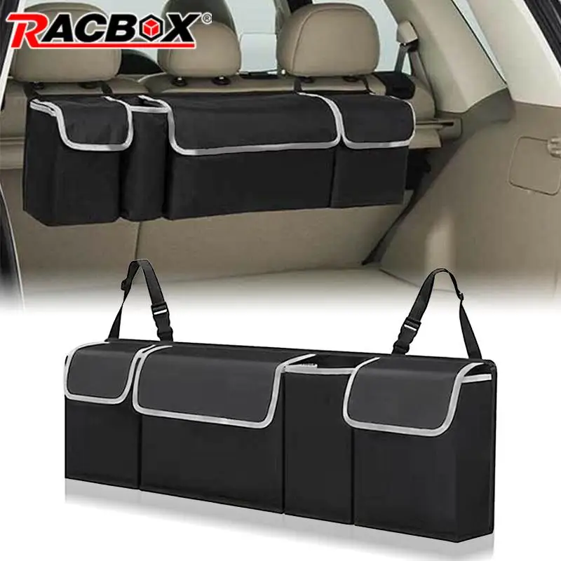 

Car Oxford Adjustable Trunk Bag Backseat Organize the Package Large Capacity Storage Bag for SUV MPV Auto Interior Accessories