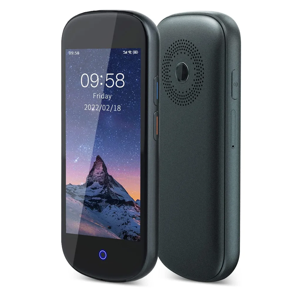 

2022 New V12 Smart Voice Translator 109 Languages Instant Translation Two Way 4g+wifi Portable For Travel Learning Business