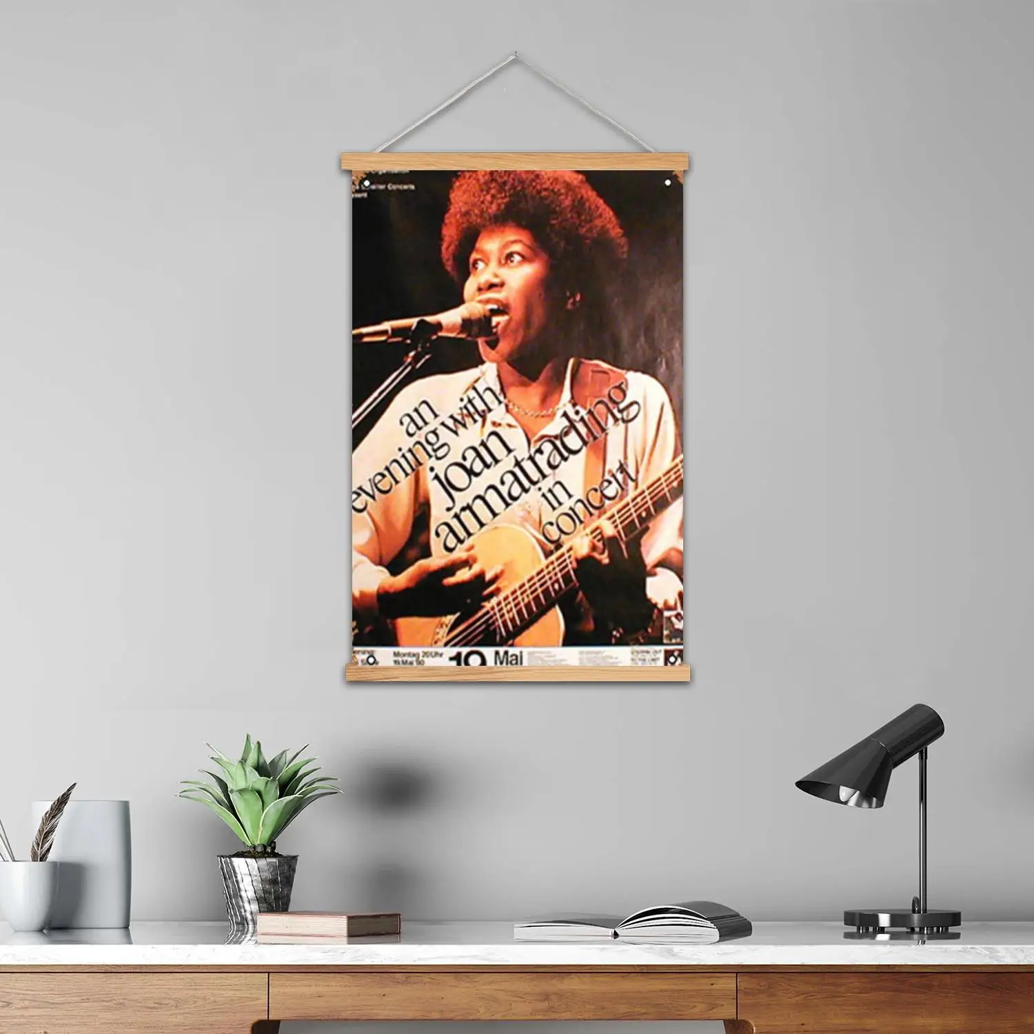 Фото Настенная живопись в рамке Joan Armatrading, холст, художественный постер и настенное искусство, современный семейный декор для спальни, декоративная живопись №2