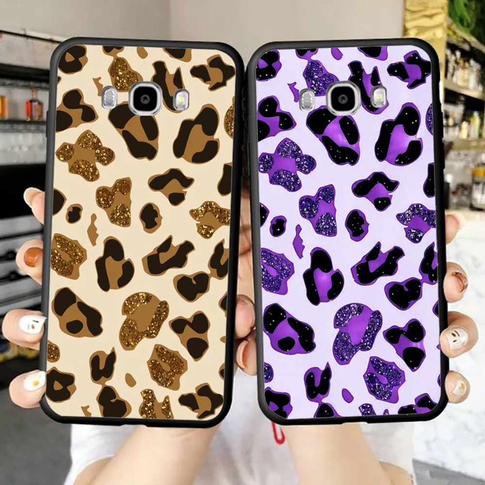Чехол для телефона с леопардовым принтом Samsung J 7 Plus 7core J7 Neo J6 Prime J4 J5 чехол